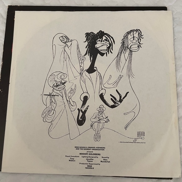 Whoopi Goldberg-Original Broadway Show Recording Geffen Records- GHS24065- 1985 - Picture 3 of 9